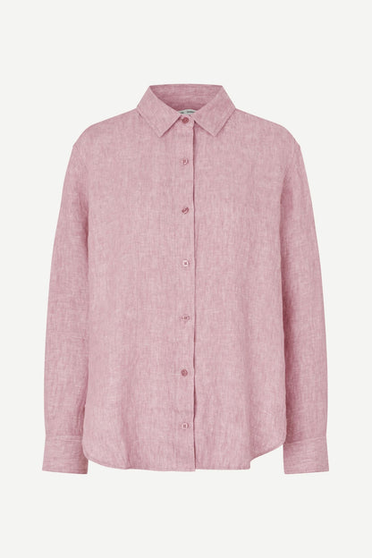 SAMSØE | Chemise en lin "Saloves" - Orchid