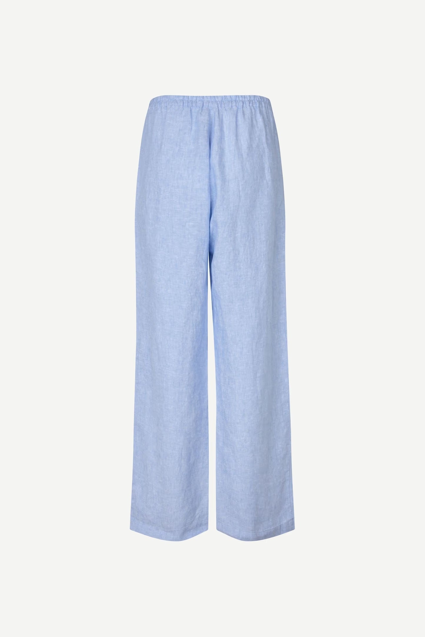 SAMSØE | Pantalons "Satoves" en lin - Bleu clair