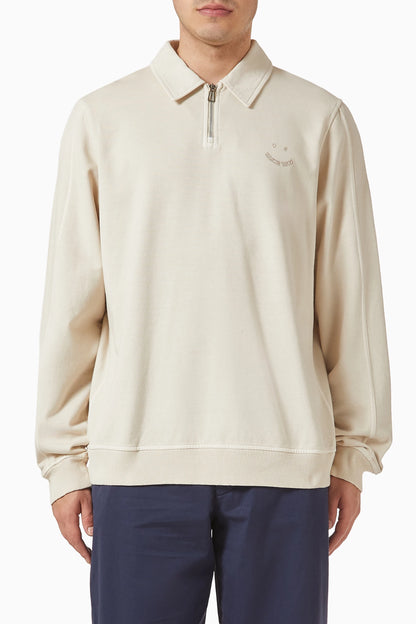 Paul smith | Sweat-shirt à demi-zip - Avoine