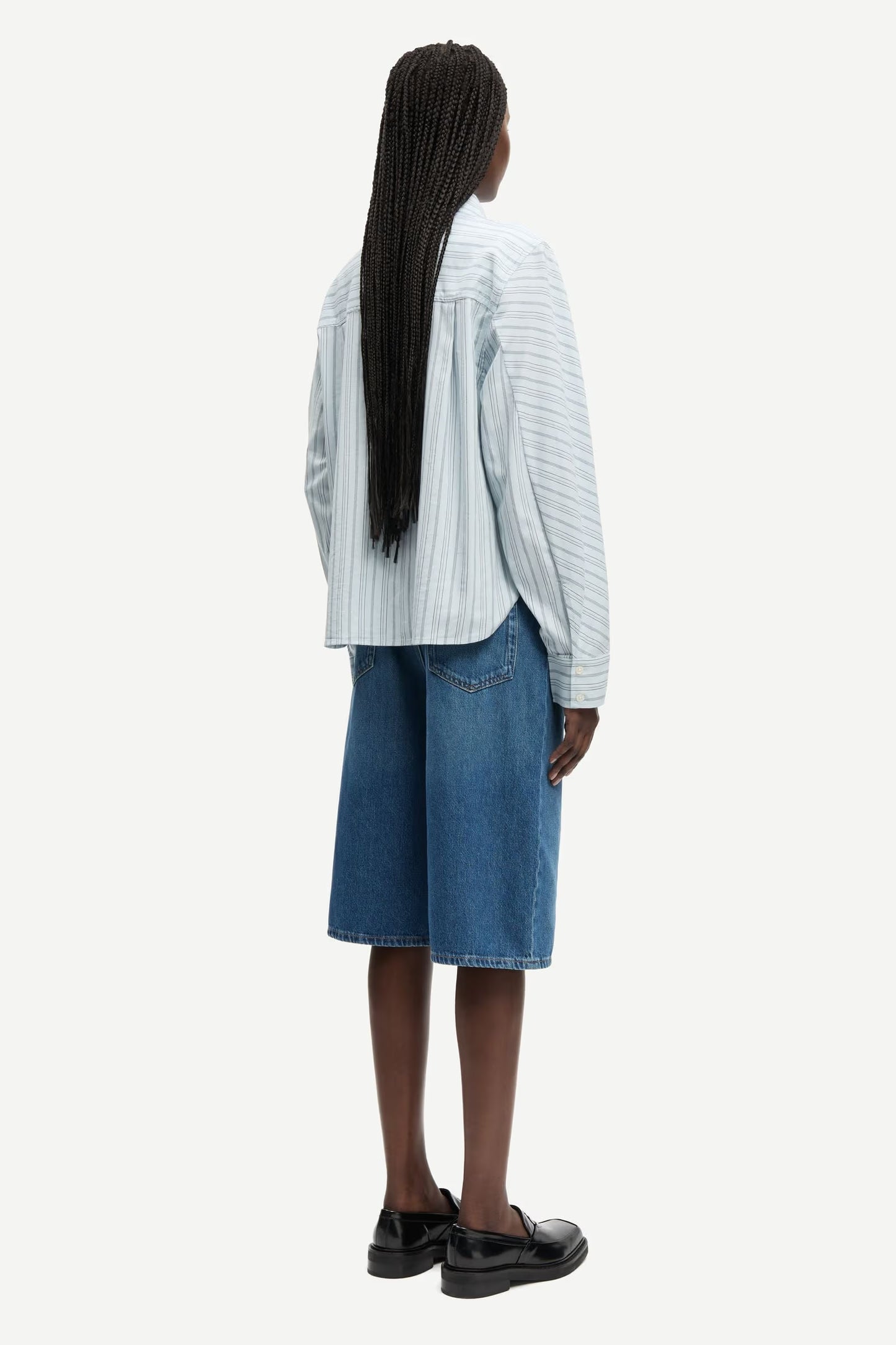 SAMSØE | Chemise "Sania" - Bleu rayé