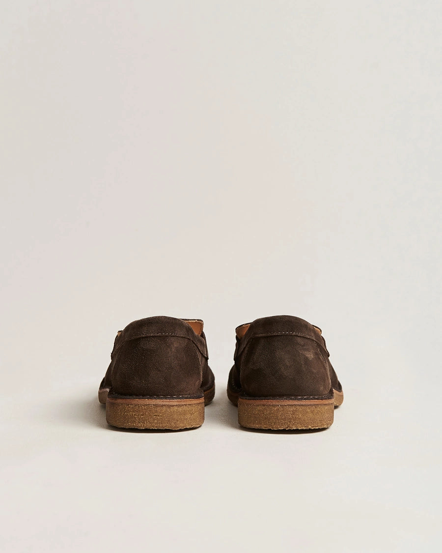 Astorflex | Mocassins en daim ''Mokaflex'' - Marron foncéd