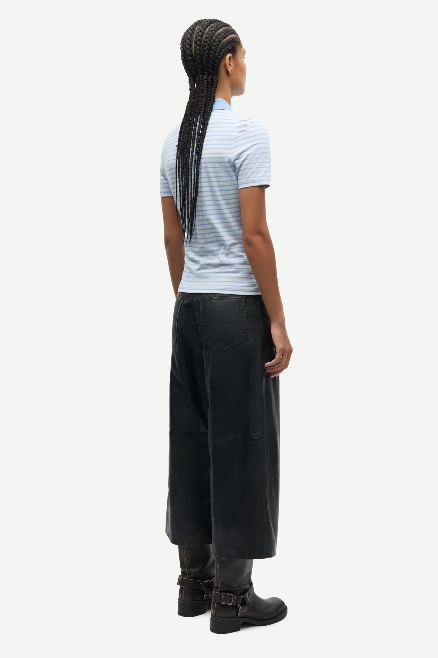 SAMSØE | Polo manches courtes "Saella" - Bleu clair