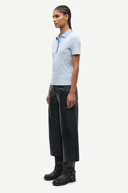 SAMSØE | Polo manches courtes "Saella" - Bleu clair