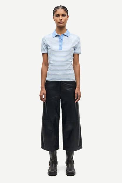 SAMSØE | Polo manches courtes "Saella" - Bleu clair