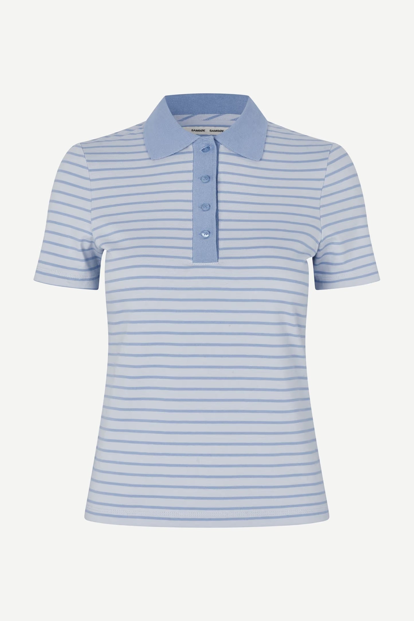 SAMSØE | Polo manches courtes "Saella" - Bleu clair