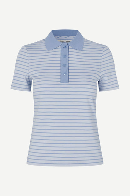 SAMSØE | Polo manches courtes "Saella" - Bleu clair