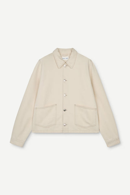 SAMSØE | Veste en jean "Saveyra" - Crème