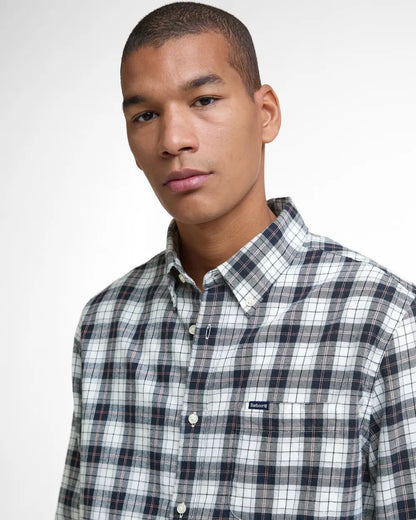 Barbour | Chemise à carreaux "Lanark" - Blanc/bleu/rose