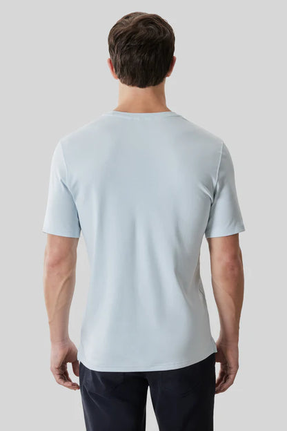 Robert Barakett |  Le t-shirt ''Barakett'' col rond - Brume bleue