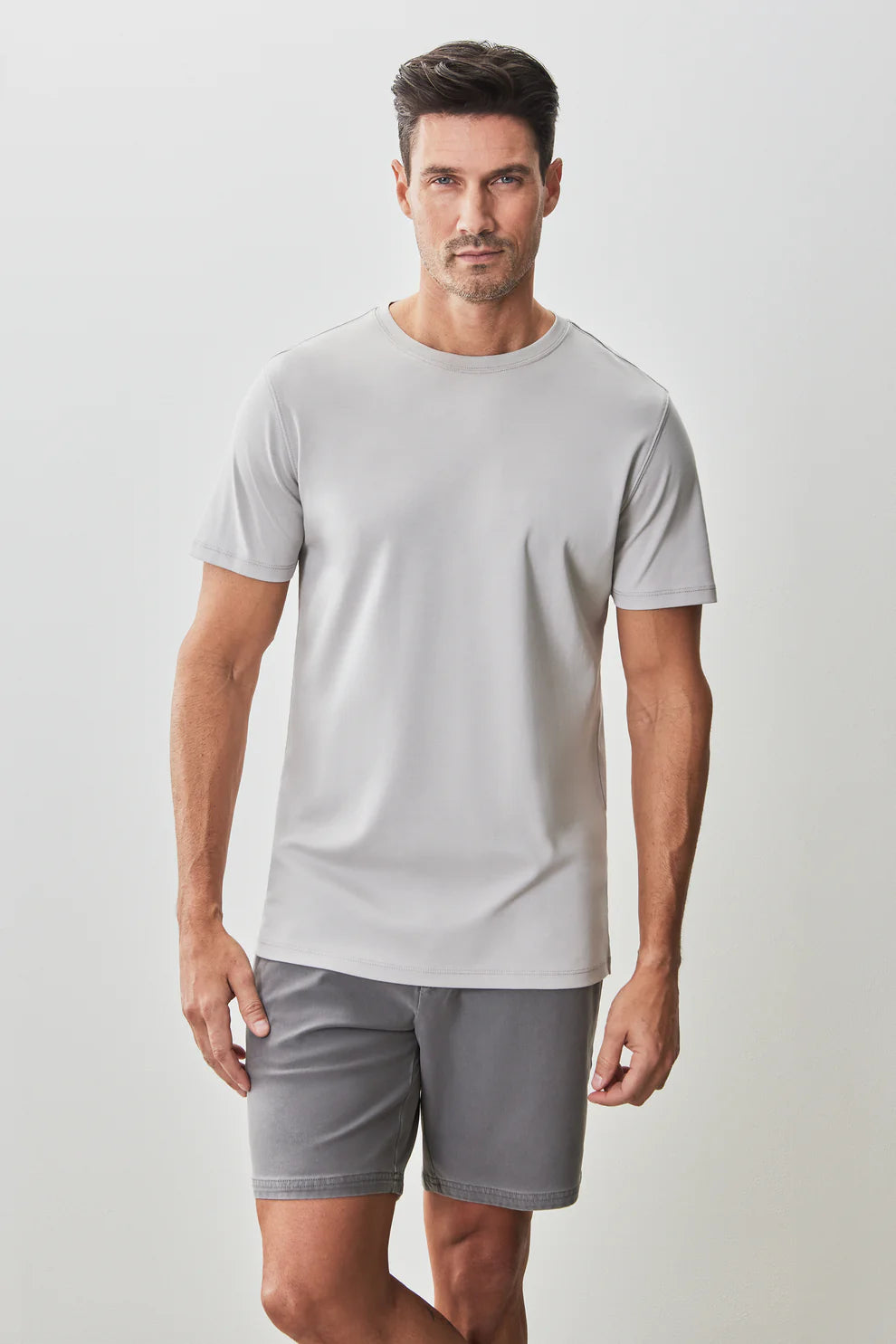 Robert Barakett | Le t-shirt Barakett - Gris clair