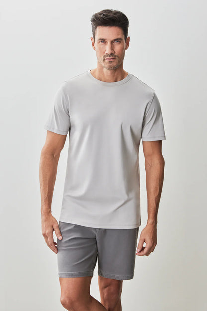 Robert Barakett | Le t-shirt Barakett - Gris clair