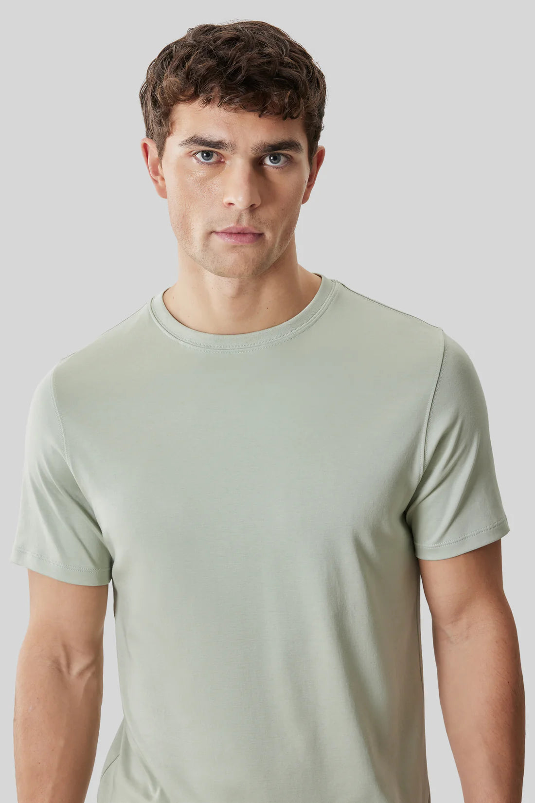 Robert Barakett |  Le t-shirt ''Barakett'' col rond - Vert désert