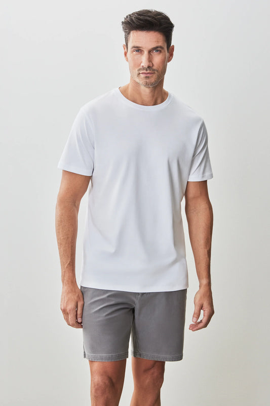 Robert Barakett |  Le t-shirt ''Barakett'' col rond - Blanc