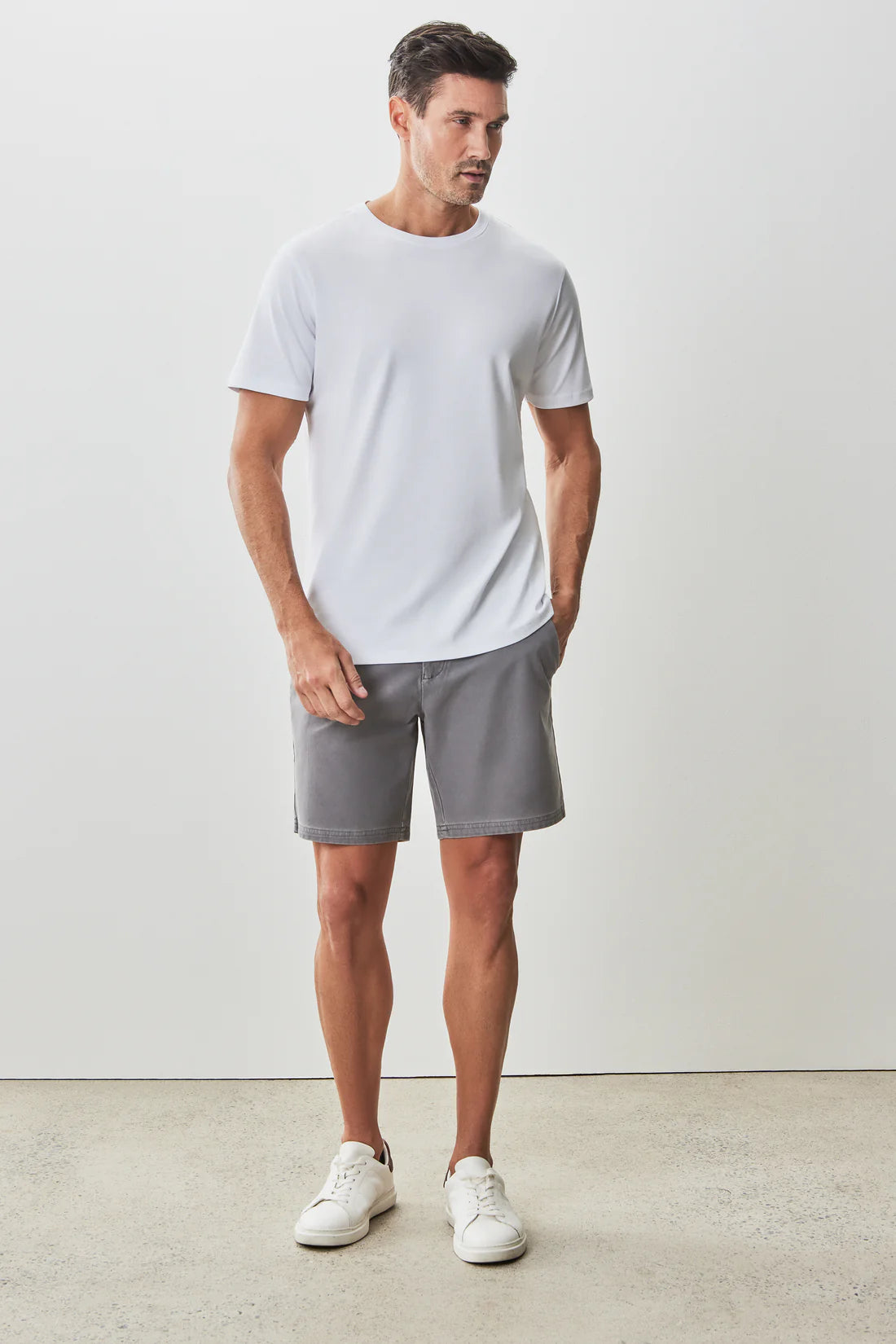 Robert Barakett |  Le t-shirt ''Barakett'' col rond - Blanc