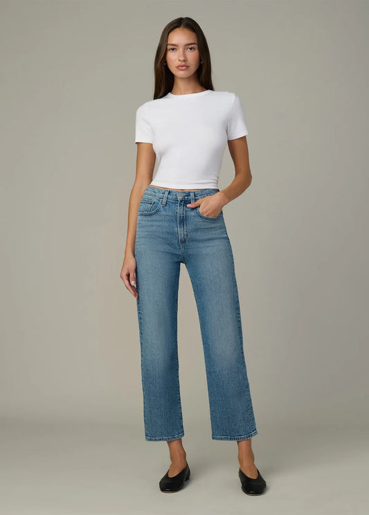 JOE'S | Jeans droits courts ''Margot'' -Mi-Bleu