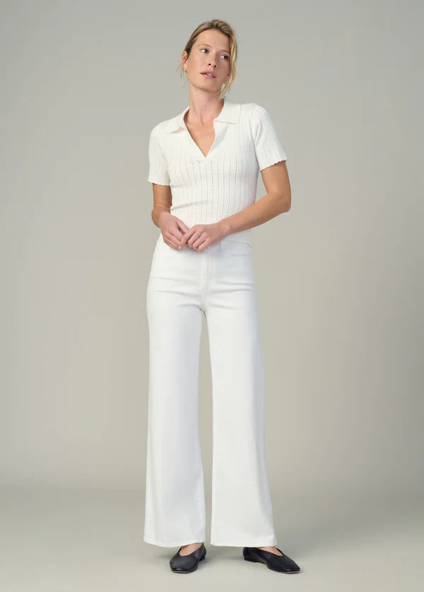 JOE'S | Tricot Pointelle 'Jess' | Blanc