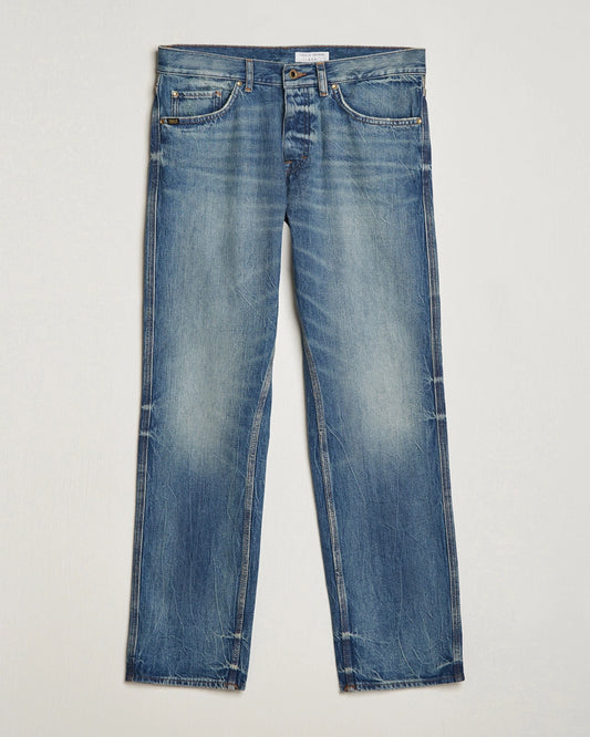 Tiger of Sweden | Le jean ''Marty'' à coupe droite - Bleu moyen