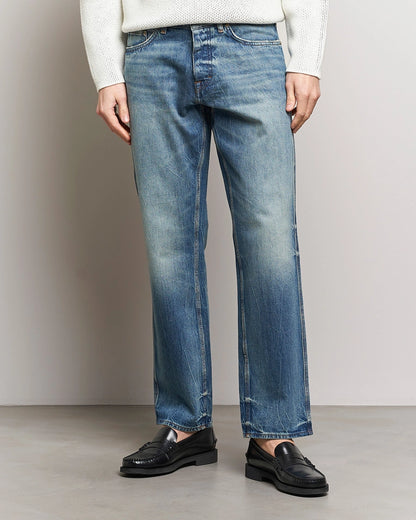 Tiger of Sweden | Le jean ''Marty'' à coupe droite - Bleu moyen