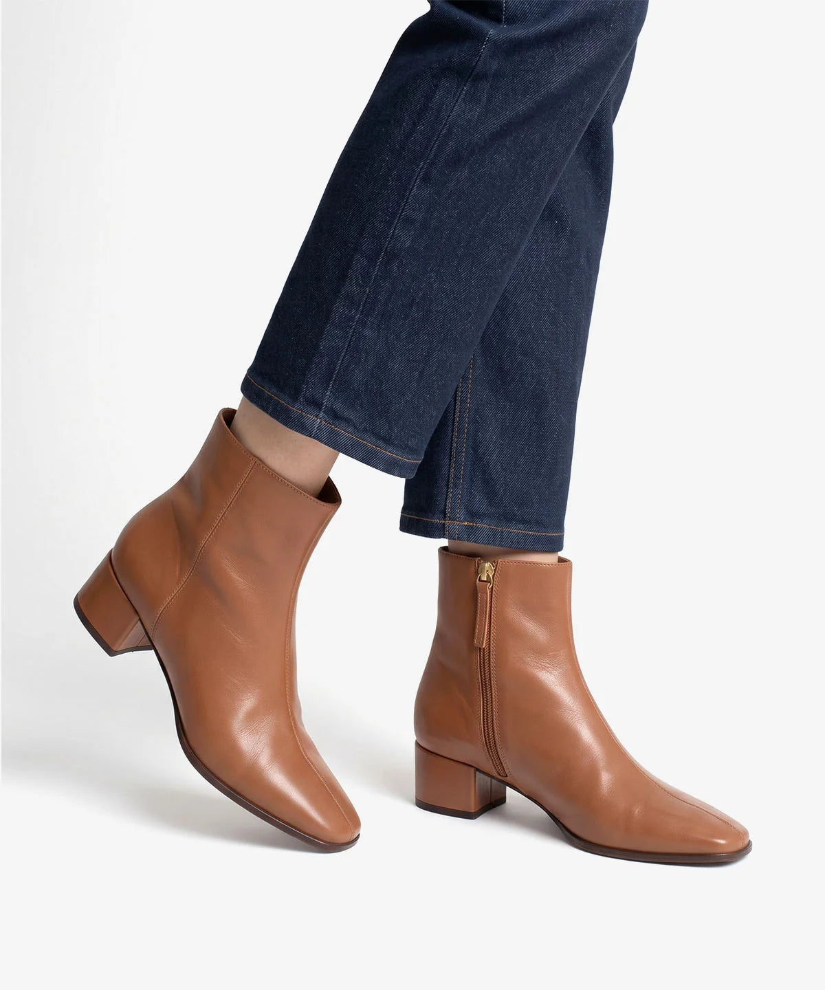 Ángel Alarcón | Bottes à talons "Gretel" - Marron