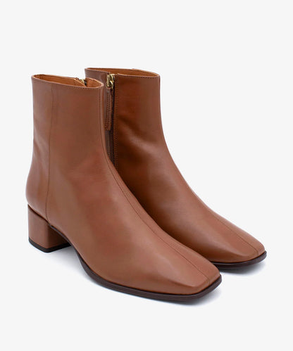 Ángel Alarcón | Bottes à talons "Gretel" - Marron