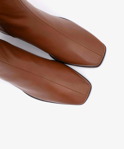 Ángel Alarcón | Bottes à talons "Gretel" - Marron