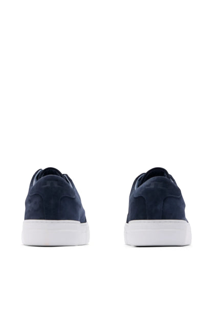 J.Lindeberg | basket en daim "Art Signature Suede" - Bleu marin