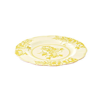 ASSIETTE À DINER "JOSEPHINE" - Jaune