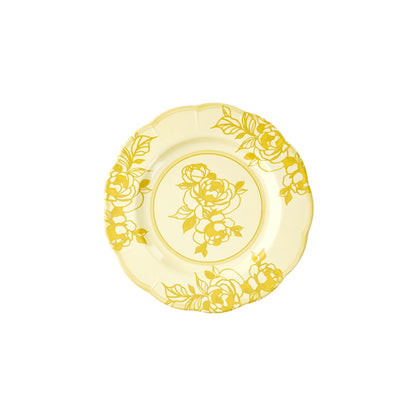 ASSIETTE À DINER "JOSEPHINE" - Jaune