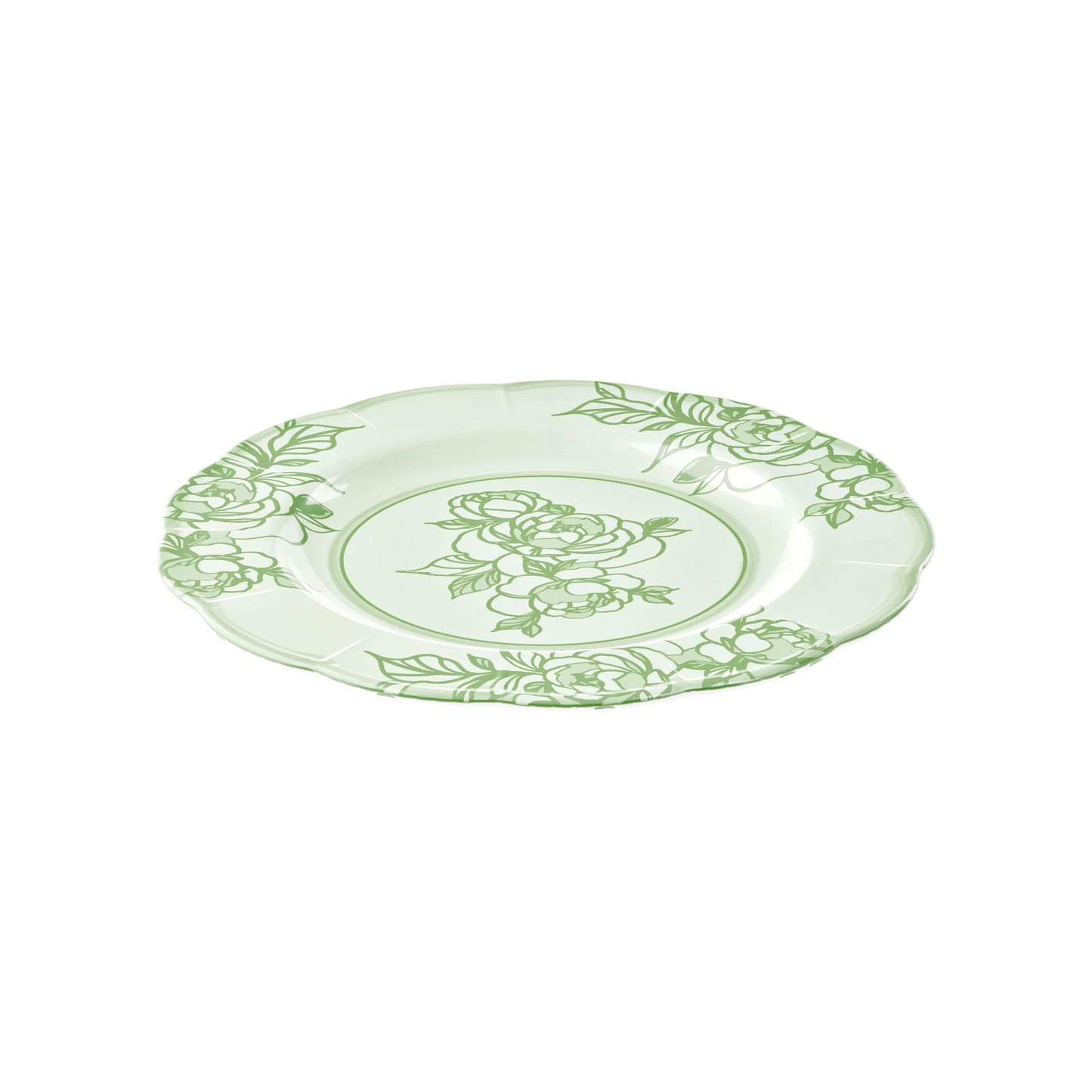 ASSIETTE À DINER "JOSEPHINE" - Vert