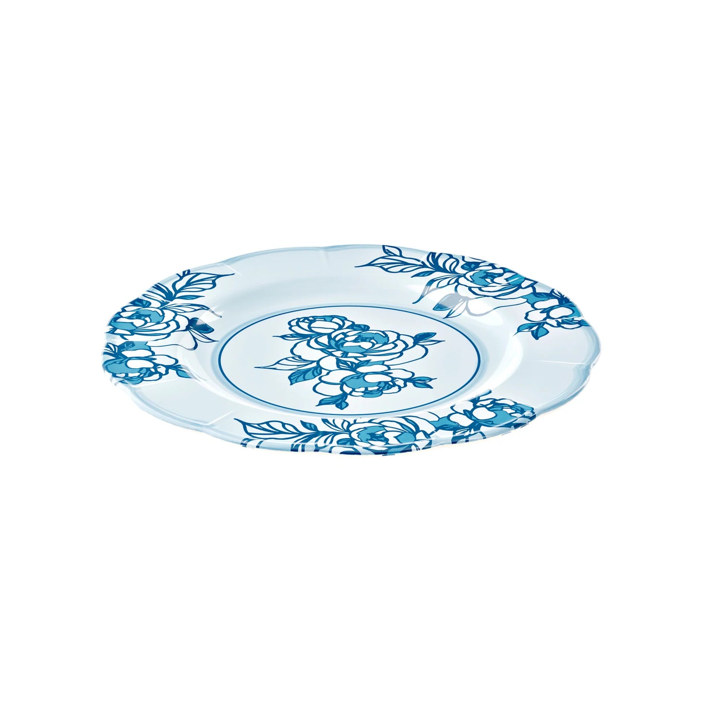 ASSIETTE À DINER "JOSEPHINE" - Bleu
