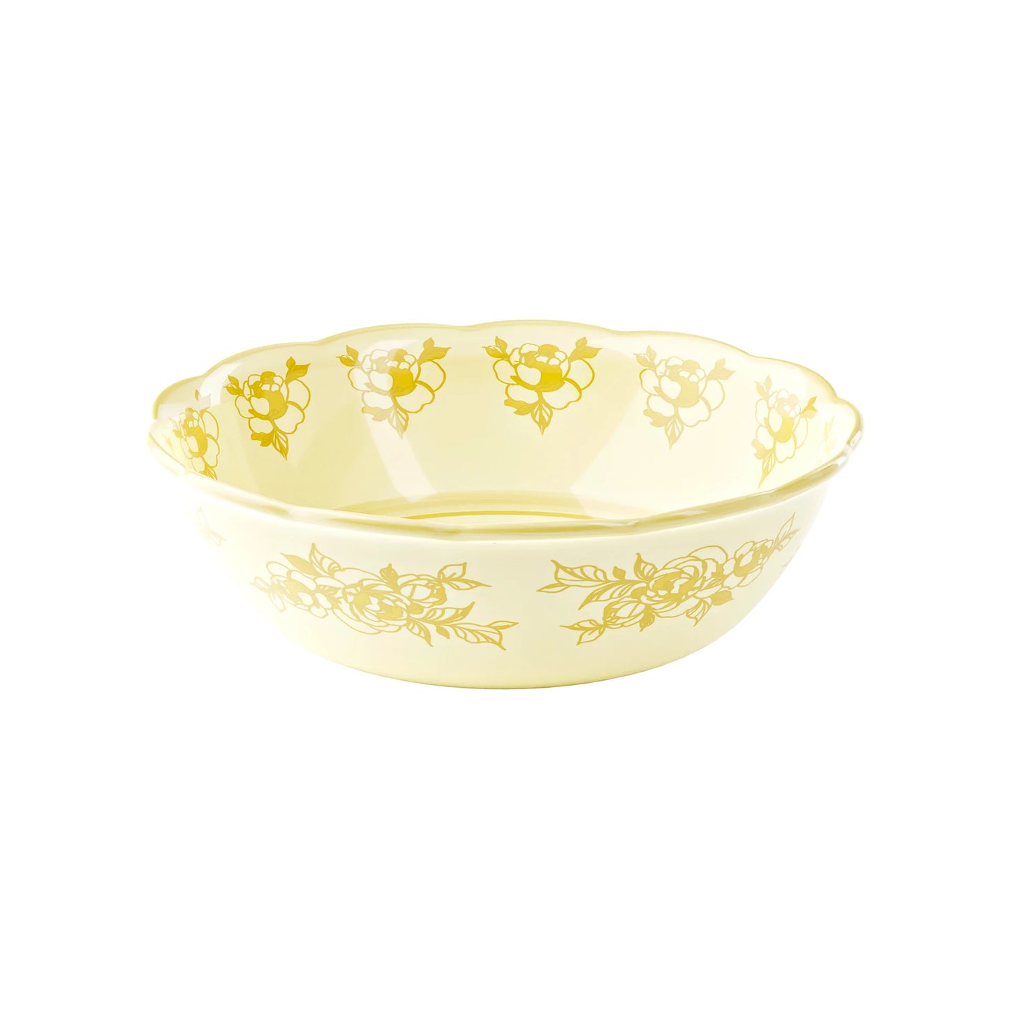 BOL DE SERVICE 30CM "JOSEPHINE"  - Jaune