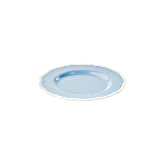 ASSIETTE À DESSERT "FLORA" - Bleu