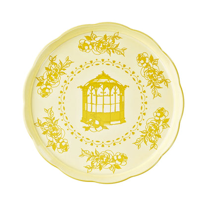 GUZZINI | GRAND PLATEAU ROND  "JOSEPHINE" - Jaune