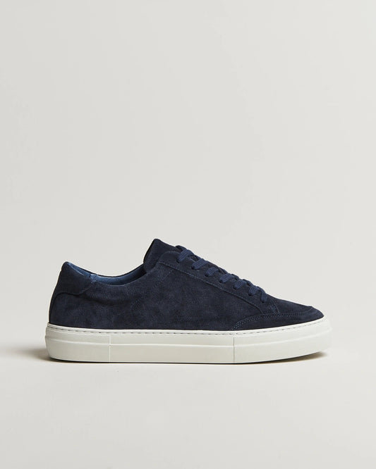 J.Lindeberg | La chaussure 'Art Signature' en suede - Bleu marin