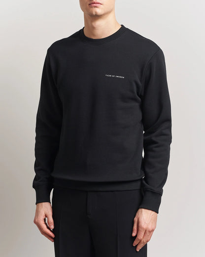 Tiger of Sweden | Pull en jersey "Emerson" - Noir