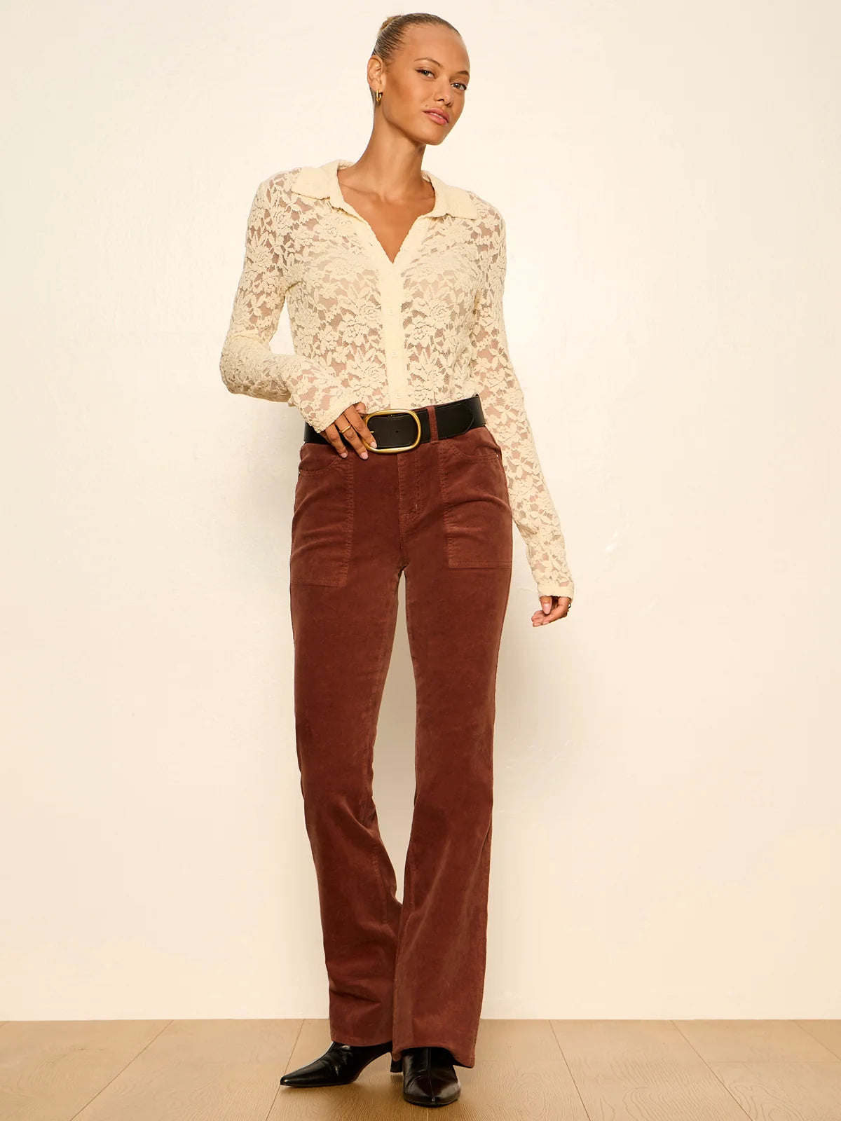 Sanctuary | Chemise en dentelle ' Dreamer' | Beige