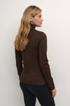CULTURE | Pull à col roulé  ''Annemarie'' | Brun