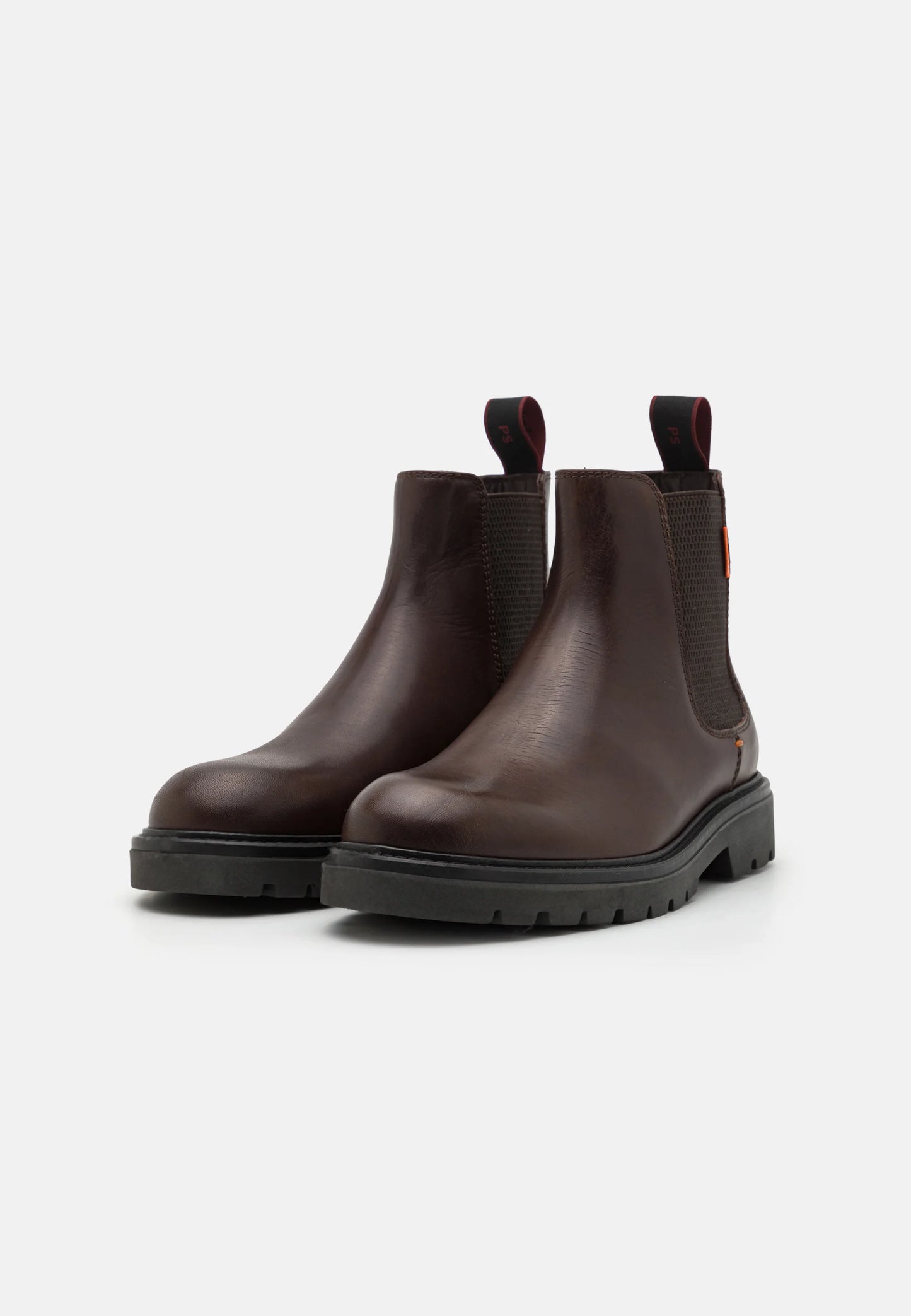 Paul Smith | Les bottes Chelsea en cuir ''Xenon'' -  marron foncé
