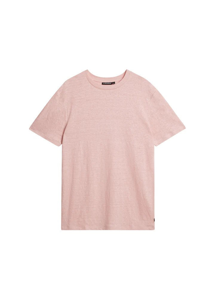 J.Lindeberg | T-shirt en lin ''Coma'' - Rose