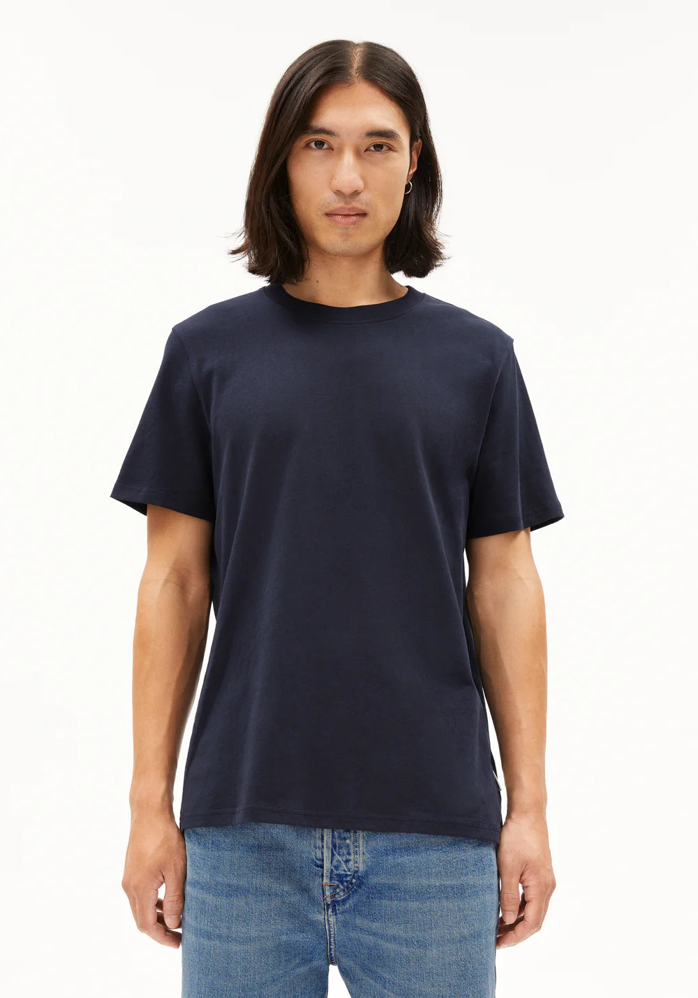 Armedangels | T-shirt en coton épais MAARKOS - Marine