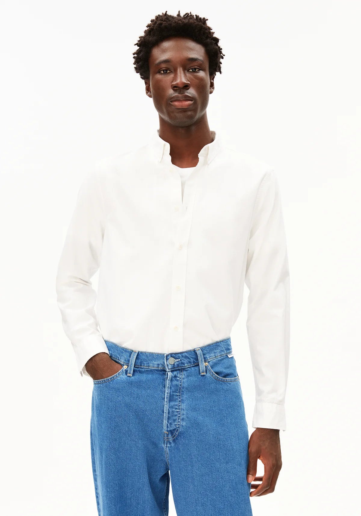 Armedangels | La surchemise "QUAASA" - Blanc