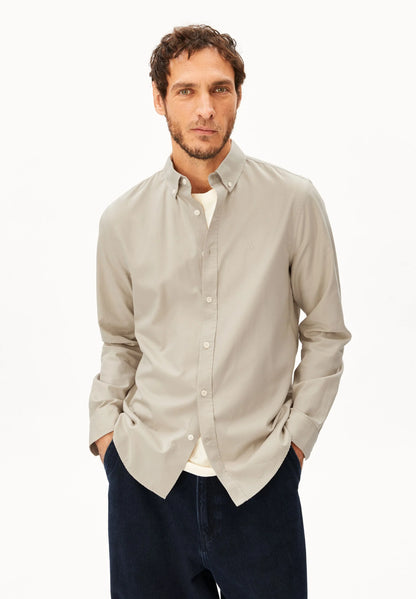 ARMEDANGELS | Chemise manche longue ( Quaasa ) - Beige