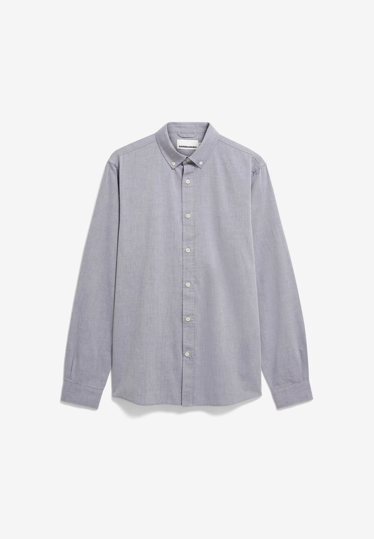 ARMEDANGELS | Chemise manche longue ( Quaasa ) - Bleu teinté