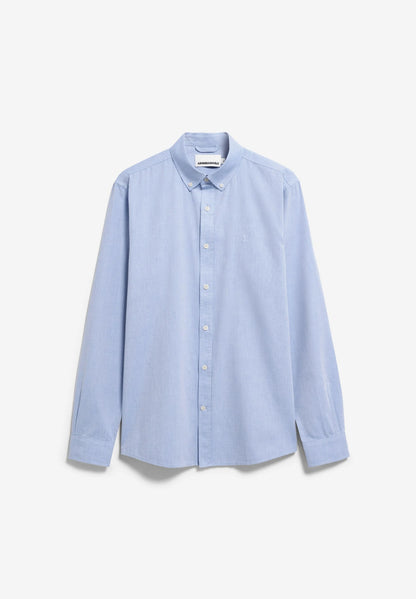 ARMEDANGELS | Chemise manche longue ( Quaasa ) - Bleu