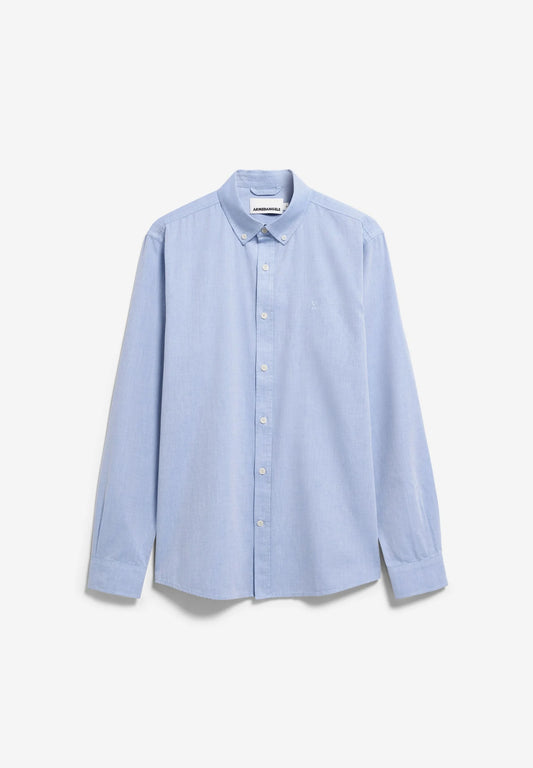 ARMEDANGELS | Chemise manche longue ( Quaasa ) - Bleu