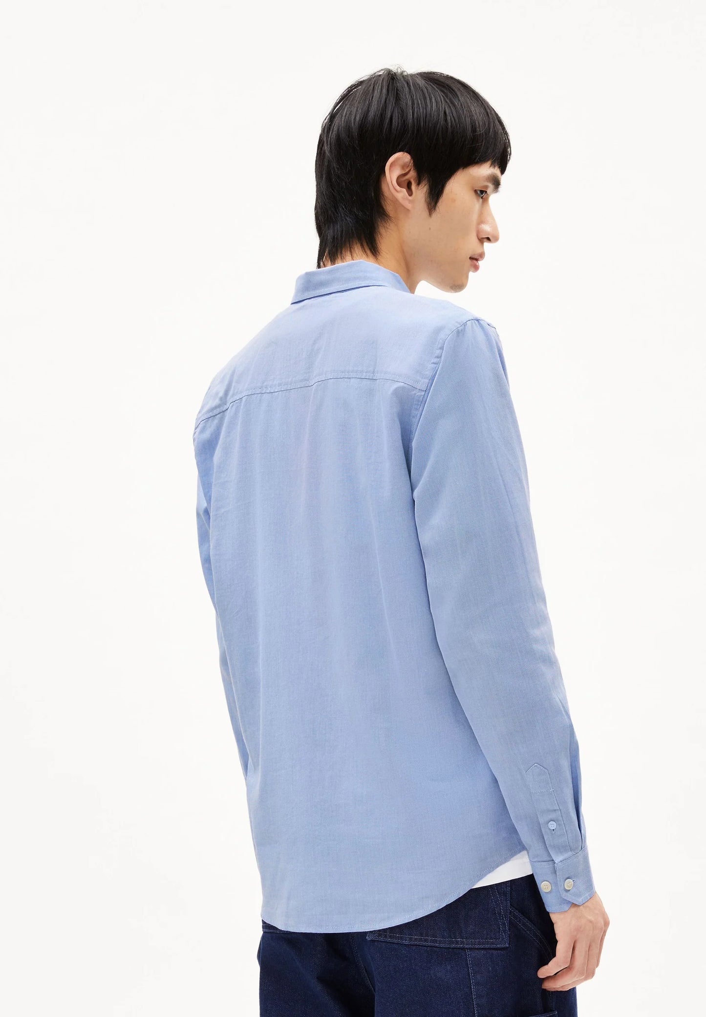 ARMEDANGELS | Chemise manche longue ( Quaasa ) - Bleu