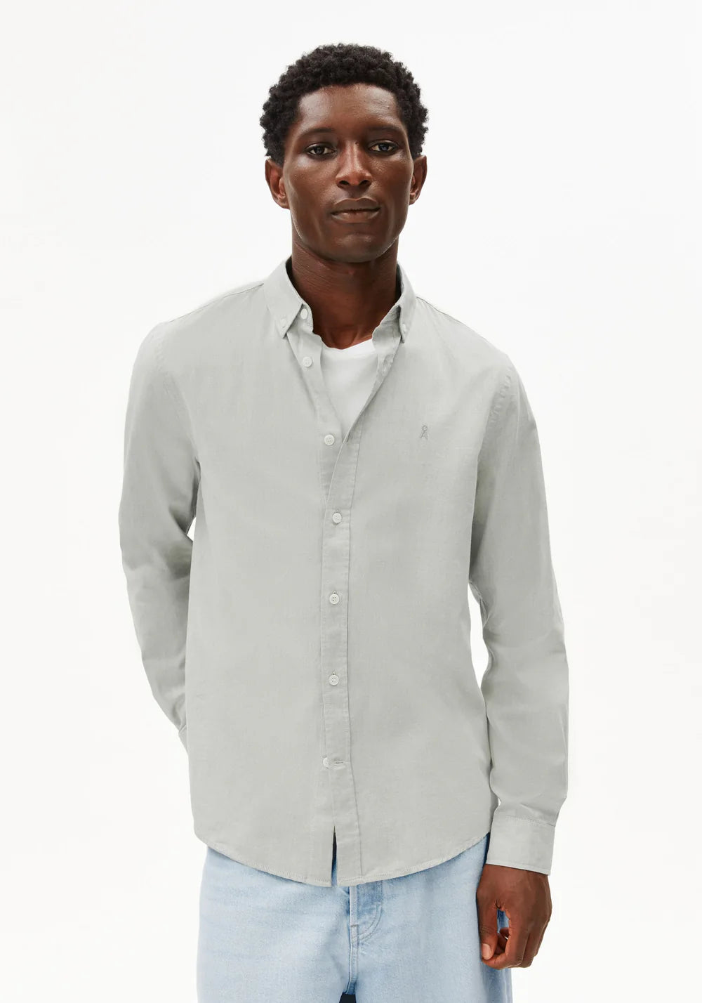 ARMEDANGELS | Chemise "QUAASA" - Sauge
