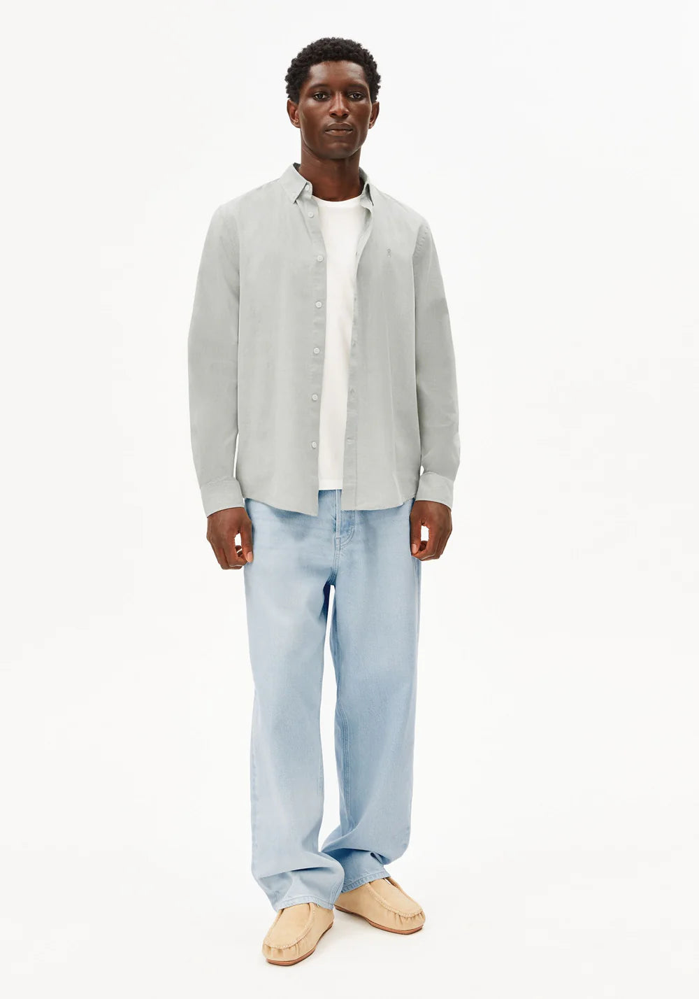 ARMEDANGELS | Chemise "QUAASA" - Sauge