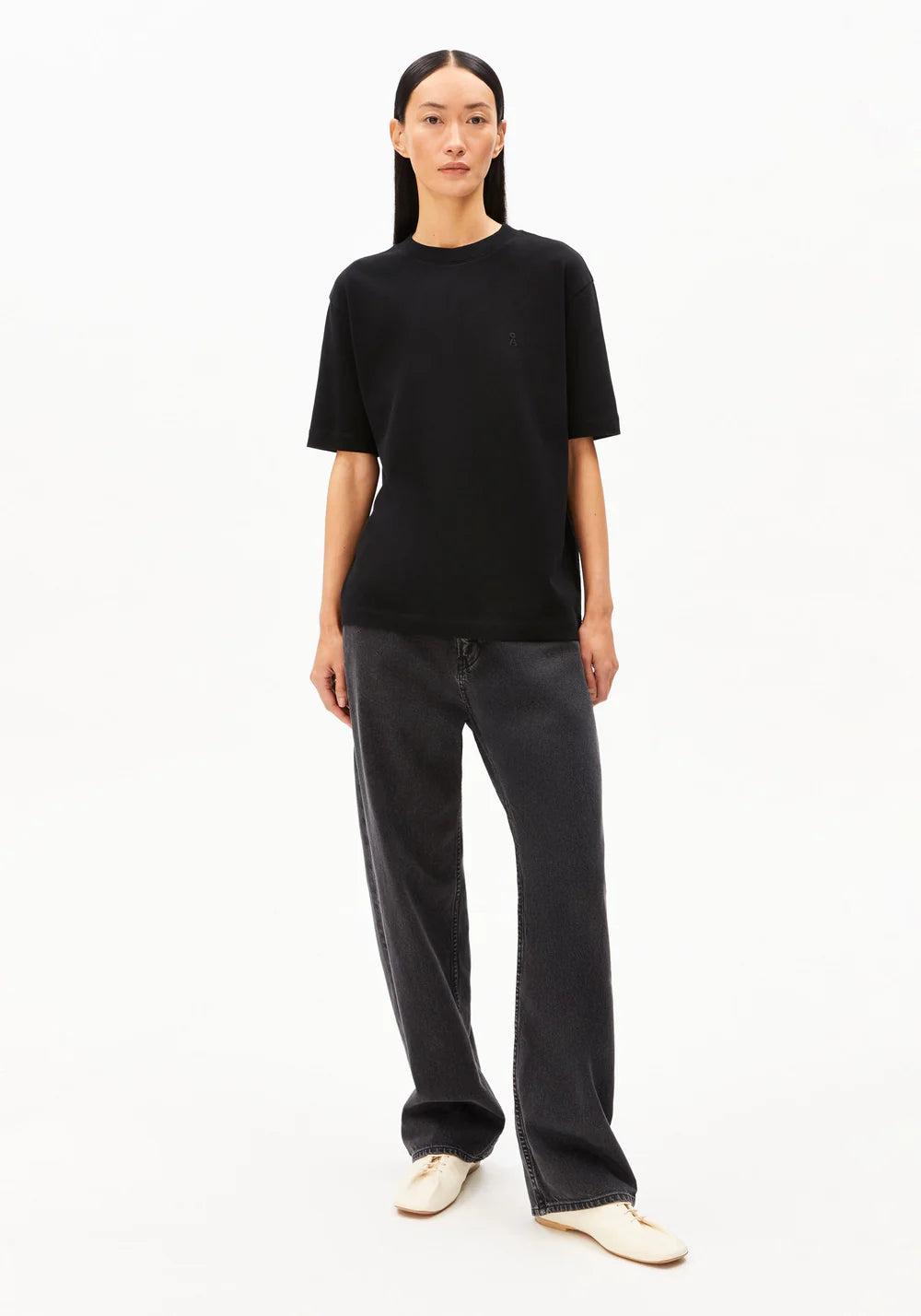 Armedangels | T-shirt 'Tarjaa' | Noir