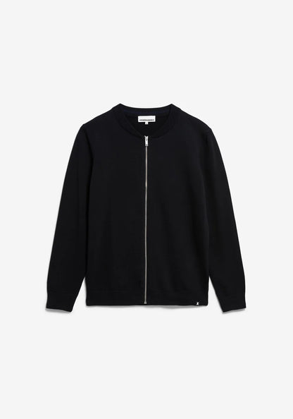 ARMEDANGELS | Veste en maille "AGAAMON" - Noir